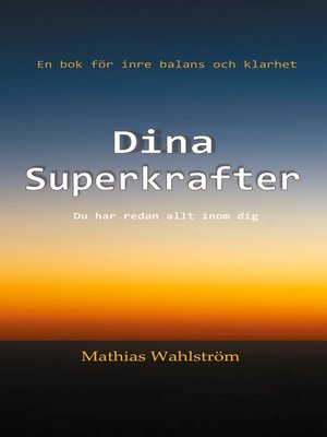 cover image of Dina Superkrafter
